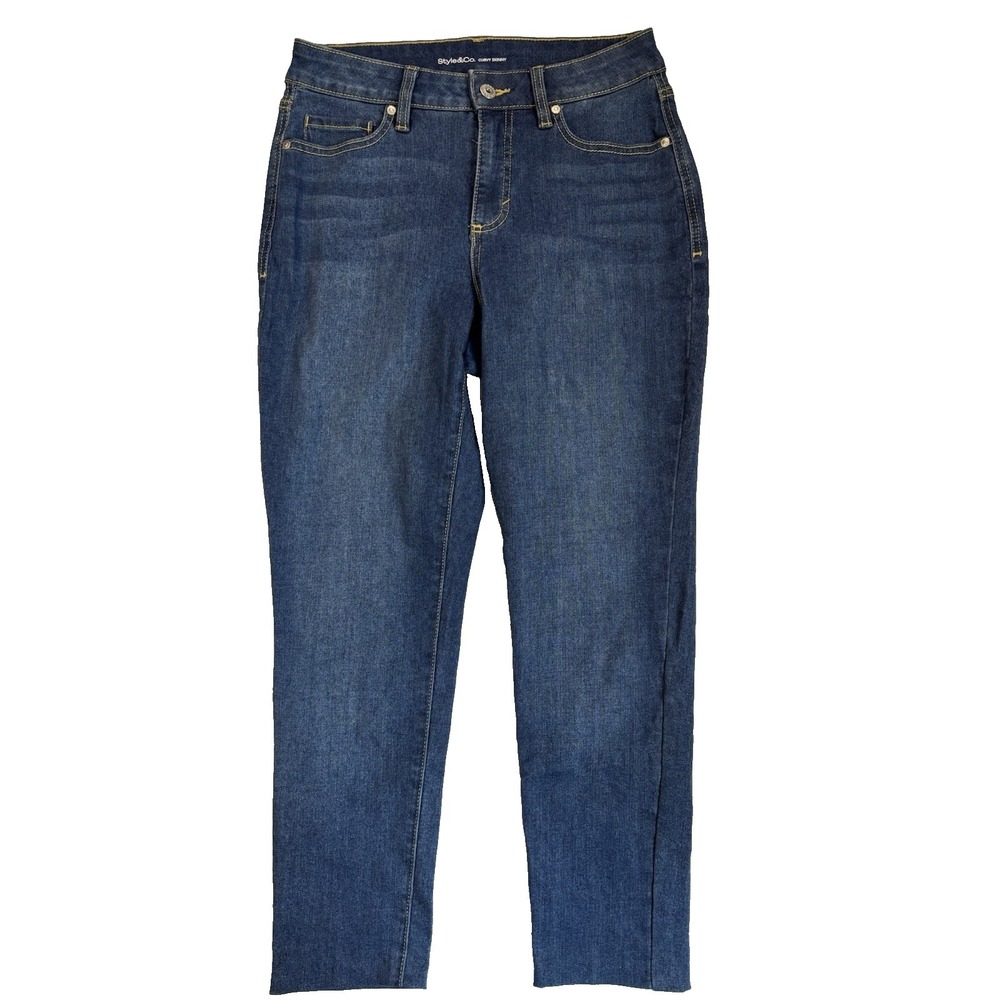 Style & Co. Women's 4P Curvy Skinny Ankle Jeans Sexy Capsule Essential Everyday